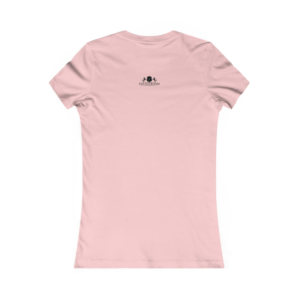 Dressage Dreamer: Women's 'Manifest Piaffe' Horse Themed T-Shirt