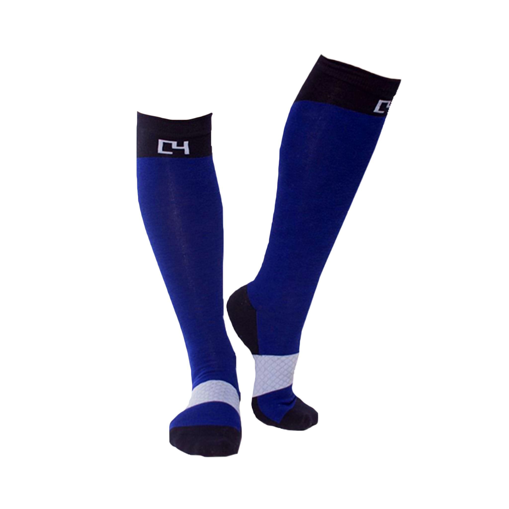 High Performance Riding Socks - Navy