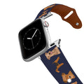 C4 Airedale Terrier Leather Apple Watch Band