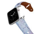 C4 Aquarius Leather Apple Watch Band