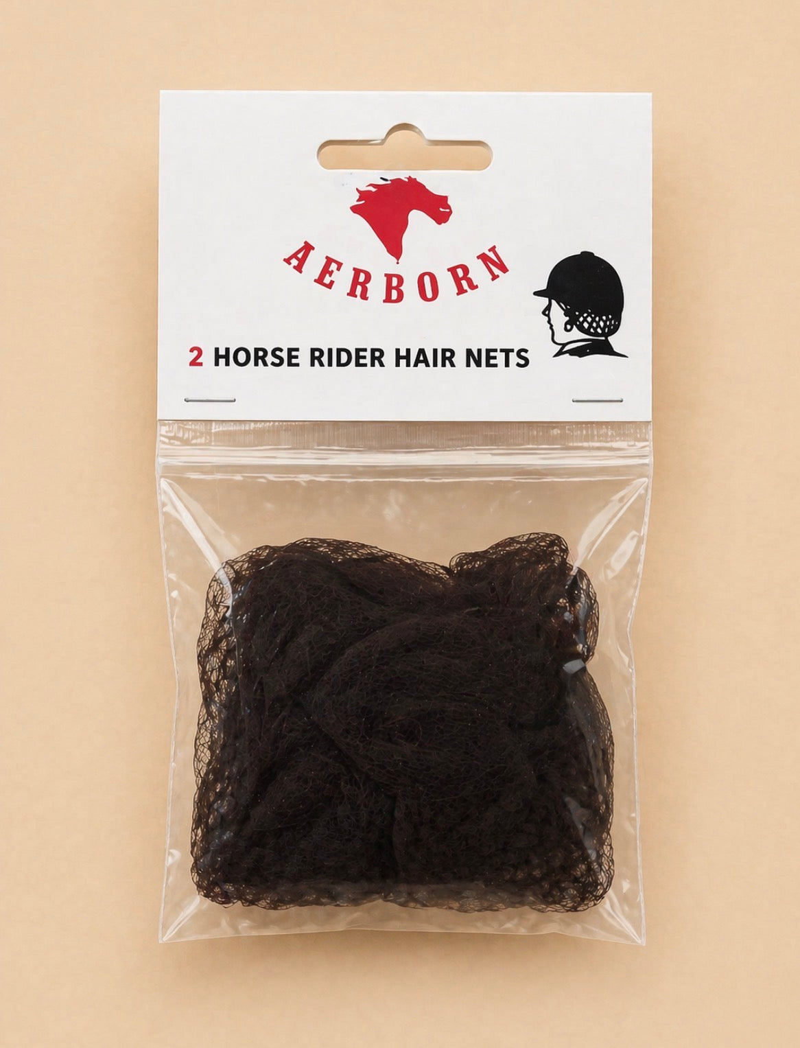 AerBorn Two Horse Rider Hairnets