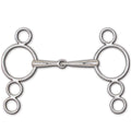 Toklat Brand 4-Ring Continental Gag Traditional Snaffle Bit