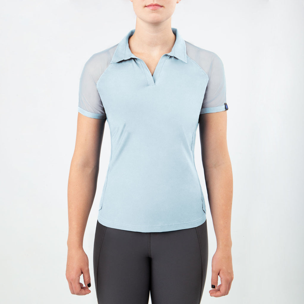 Irideon Air-Tech Half Zip Riding Polo Shirt